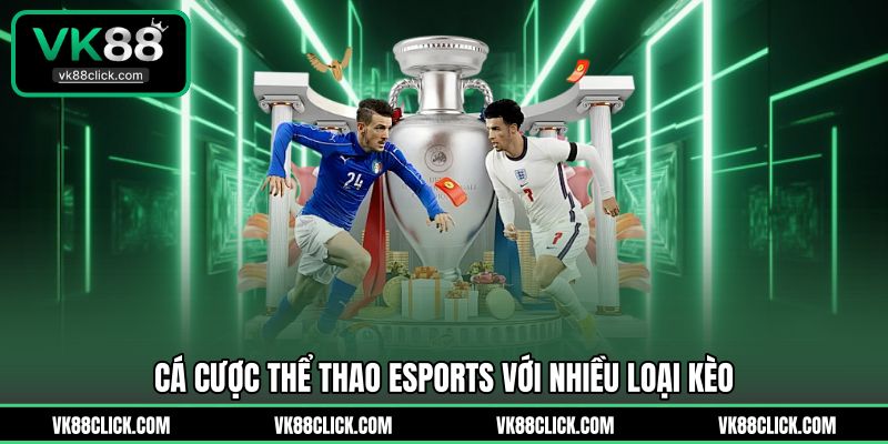 Cá cược thể thao Esports với nhiều loại kèo