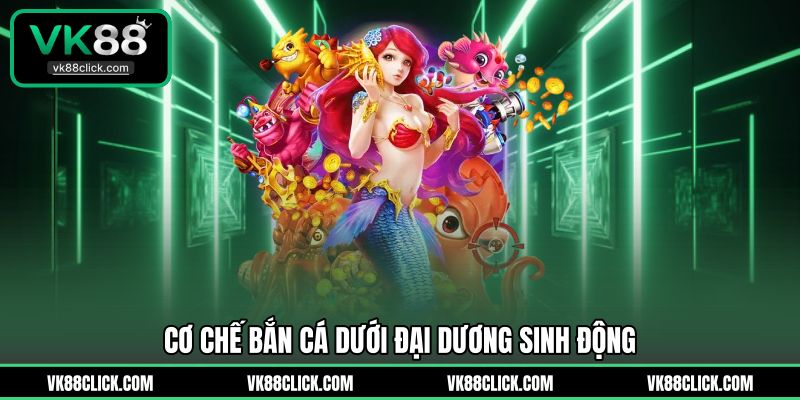Cơ chế bắn cá dưới đại dương sinh động