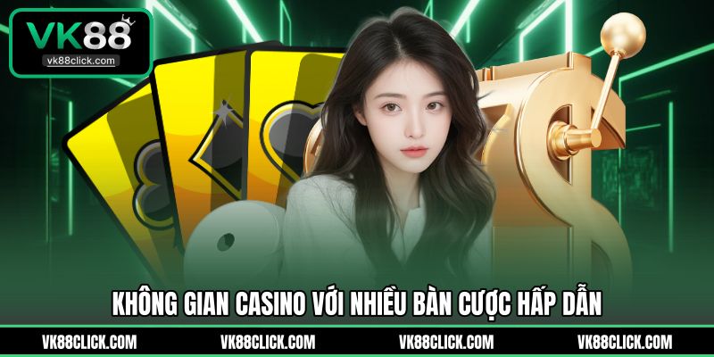 Không gian casino phát sóng độ nét cao